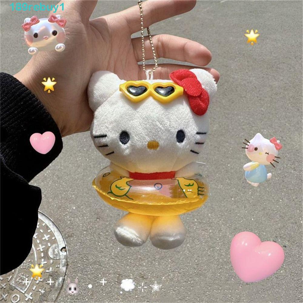 Móc Khóa Búp Bê Nhồi Bông Mềm Mại Phong Cách Hawaii 1