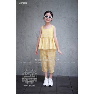 [Có sẵn] [Ảnh thật] Bộ Cổ Vuông Suzy - MSP 2712