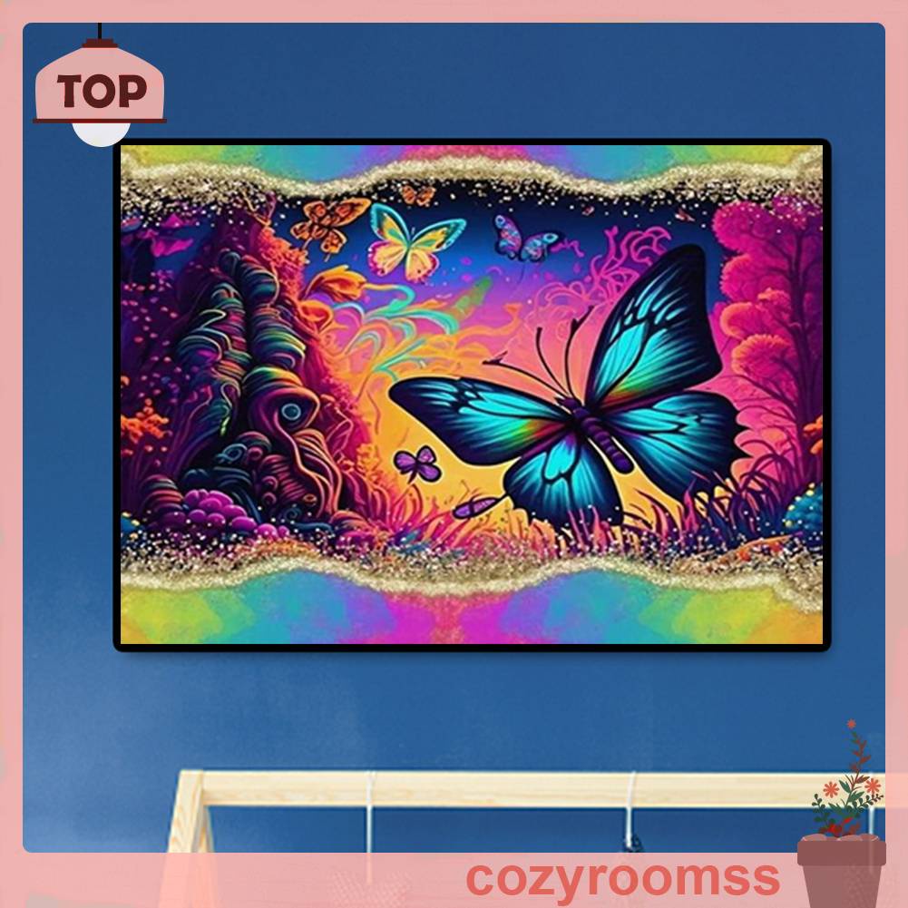 Tranh Đính Đá Kim Cương Toàn Bộ 5D DIY Hình Vẽ Động Vật