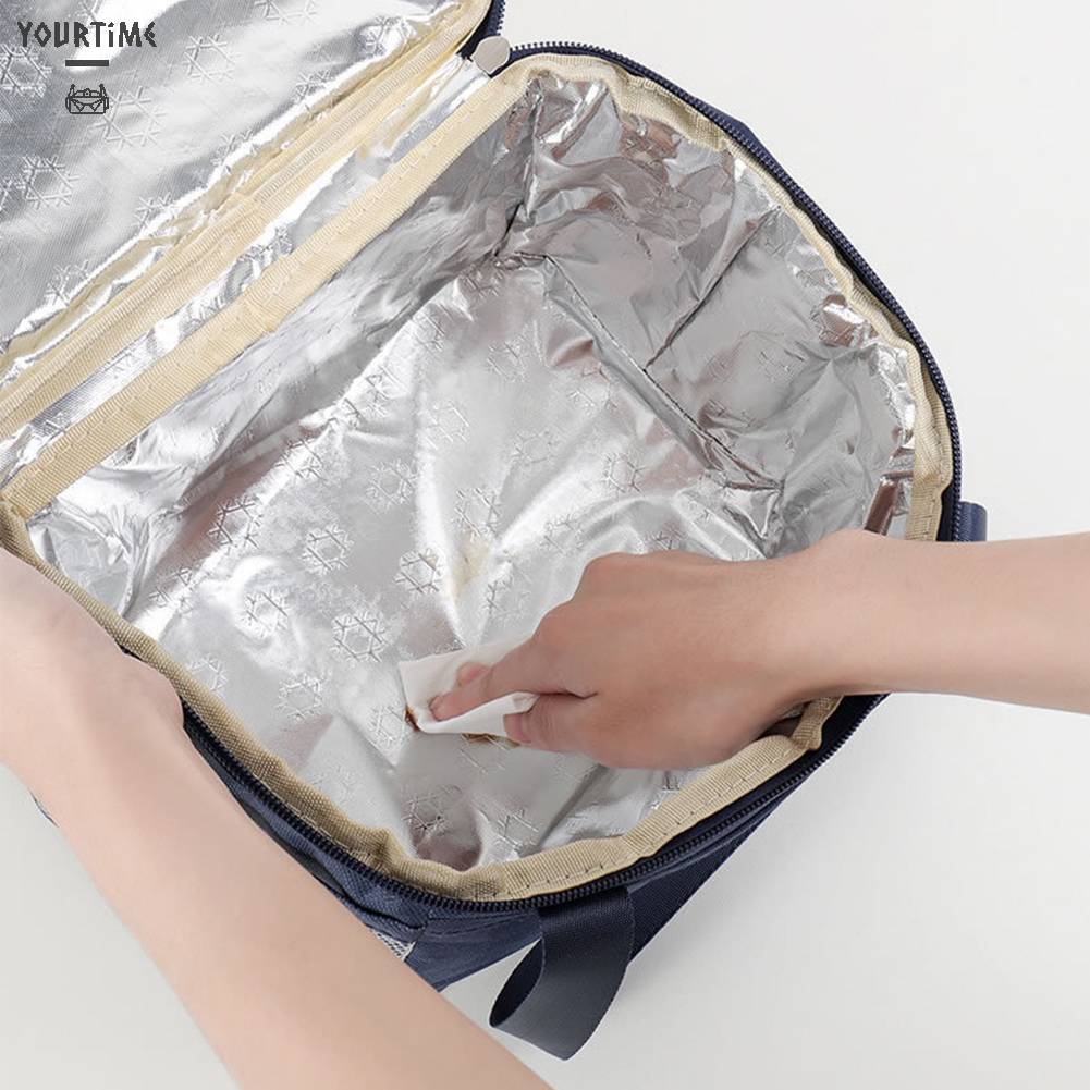 Túi Đựng Thức Ăn Bằng Màng Nhôm Chống Bẩn Tiện Dụng Mang Theo Du Lịch Cắm Trại