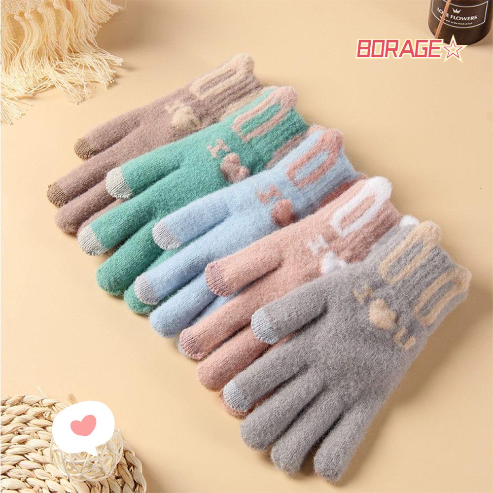 BORAG Găng Tay Lái Xe Chống Lạnh Dày Dặn Ấm Áp