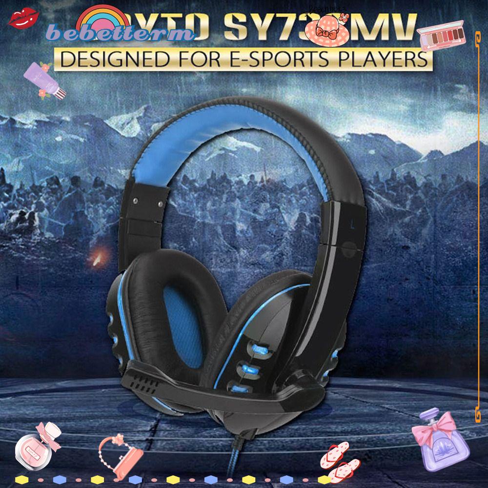 BEBETTERM Tai Nghe Chơi Game Có Dây PS5 PC Laptop PS4 PS5 XBOX ONE Cho PC Laptop PS4 PS5 XBOX ONE