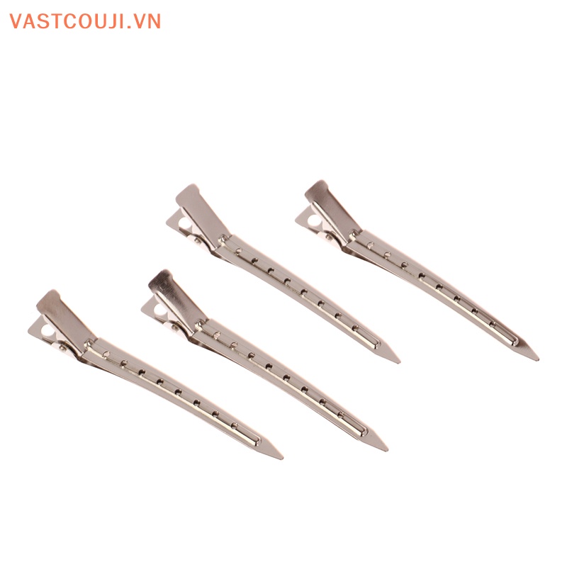 Set 10 Kẹp Tóc Tạo Kiểu DIY Bằng Kim Loại Chuyên Dụng Cho Salon