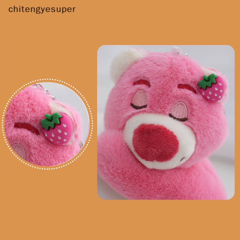 DISNEY Móc Khóa Gấu Nhồi Bông Mềm Mại Đáng Yêu Cho Bé