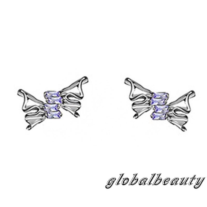 Bông Tai Kiểu Tua Rua Không Đối Xứng Dễ Thương Cho Nữ