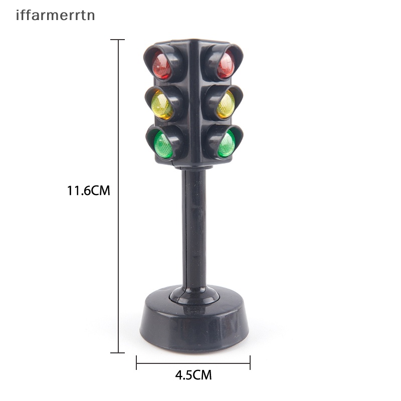 Bộ 2 Mô Hình Đèn Giao Thông Đồ Chơi Giáo Dục Sớm Cho Bé