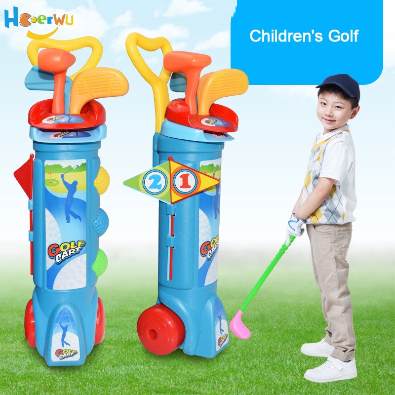 Bộ Đồ Chơi Đánh golf Trong Nhà Và Ngoài Trời Dành Cho Trẻ Em