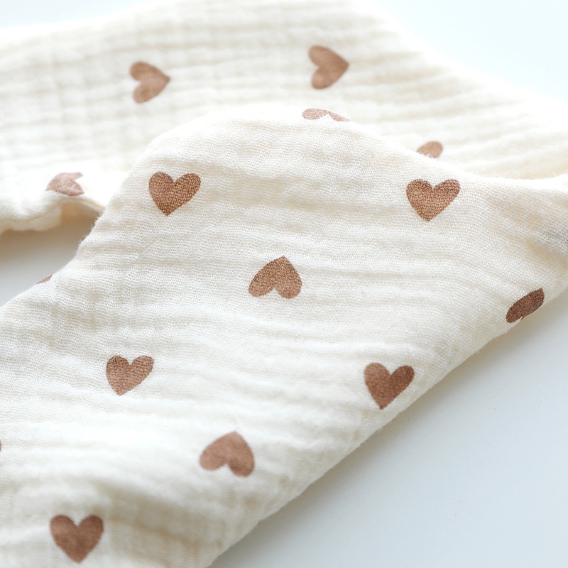 Yếm Tròn Xô Muslin Siêu Mềm, Mịn Cho Bé Từ Sơ Sinh Đến Khi Ăn Dặm