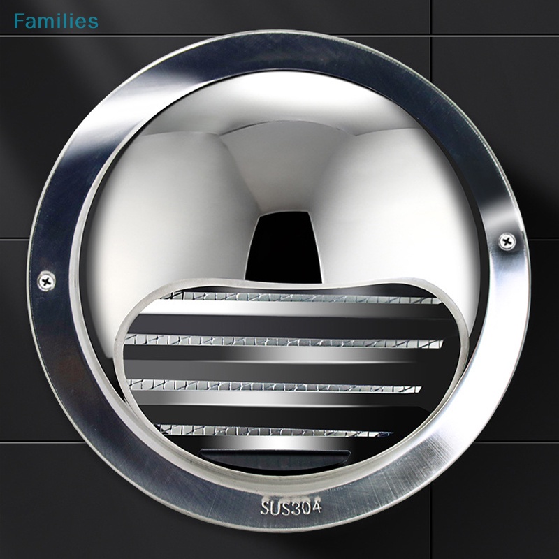 Nắp Đậy Lỗ Thông Gió Bằng Thép Không Gỉ Hình Tròn Cho Hệ Thống HVAC Mới
