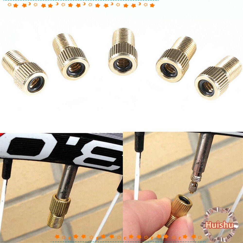 HS Bộ 5 Nắp Van Bánh Xe Đạp Bằng Hợp Kim Nhôm