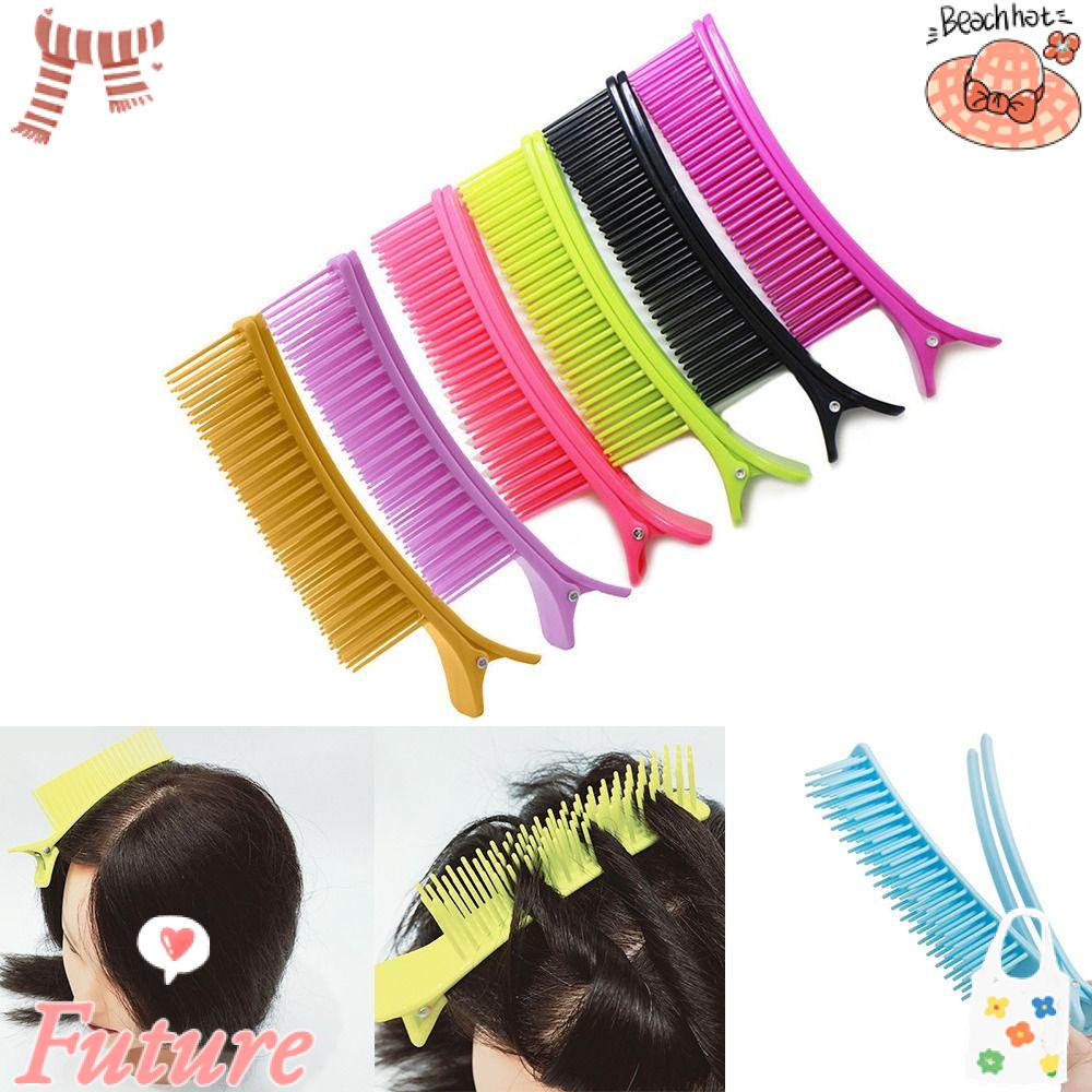 Kẹp Tóc Bằng Nhựa ABS Màu Tương Lai Thời Trang Cho Nữ