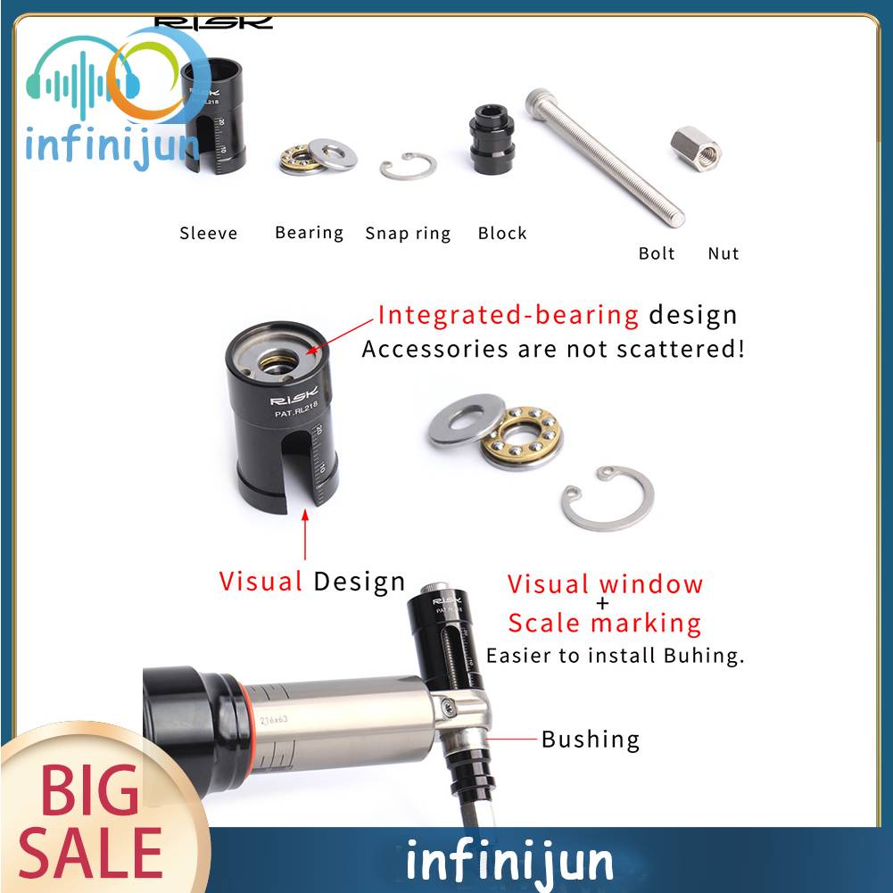 Dụng Cụ Tháo Lắp Phuộc Nhún Sau Xe Đạp DU Bushing