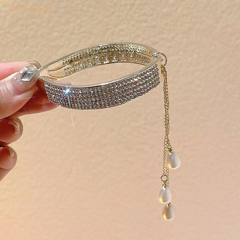 Kẹp Tóc Nơ Đính Ngọc Trai Thời Trang Cho Nữ