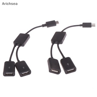 Bộ Chia Cổng Micro usb / type c Sang 2 otg
