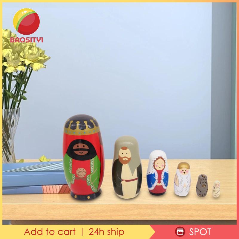 Bộ 6 Búp Bê Nga Matryoshka Chắc Chắn