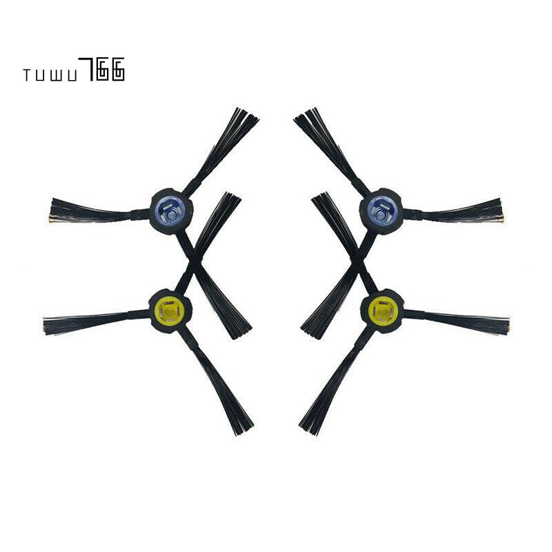 4 Bàn Chải Bên Cho Ilife Ilife X750 V8S V80 V8 Máy Hút Bụi Thay Thế