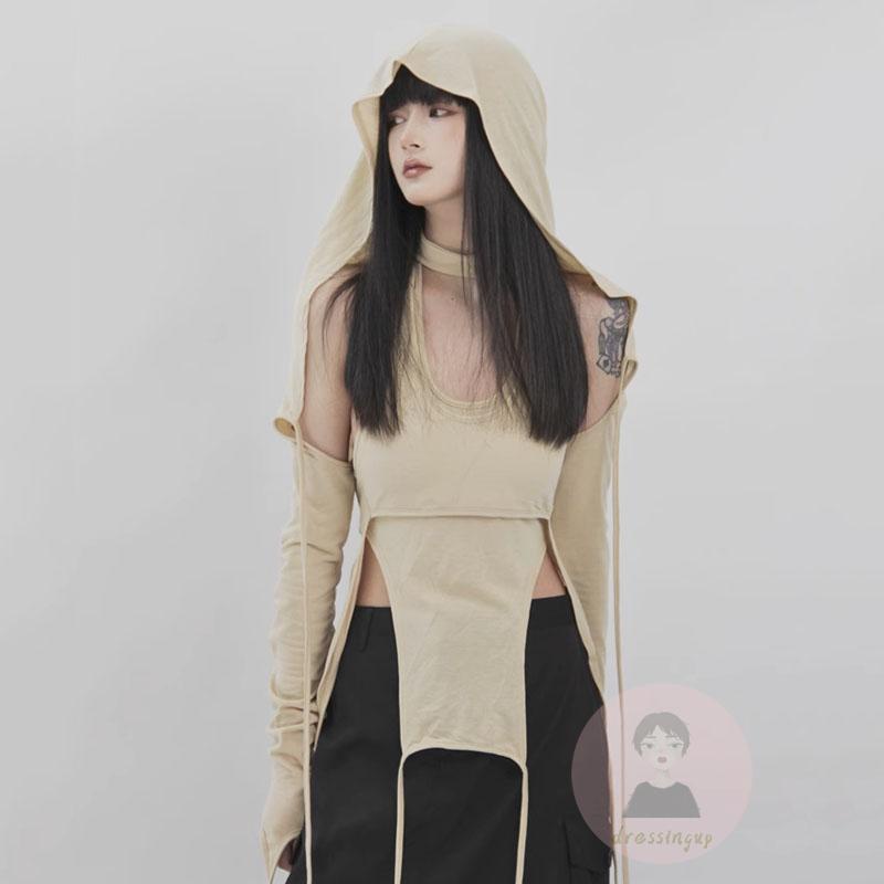 Áo Hai Dây Màu Sắc Đơn Giản Thời Trang Mùa Hè Cho Nữ