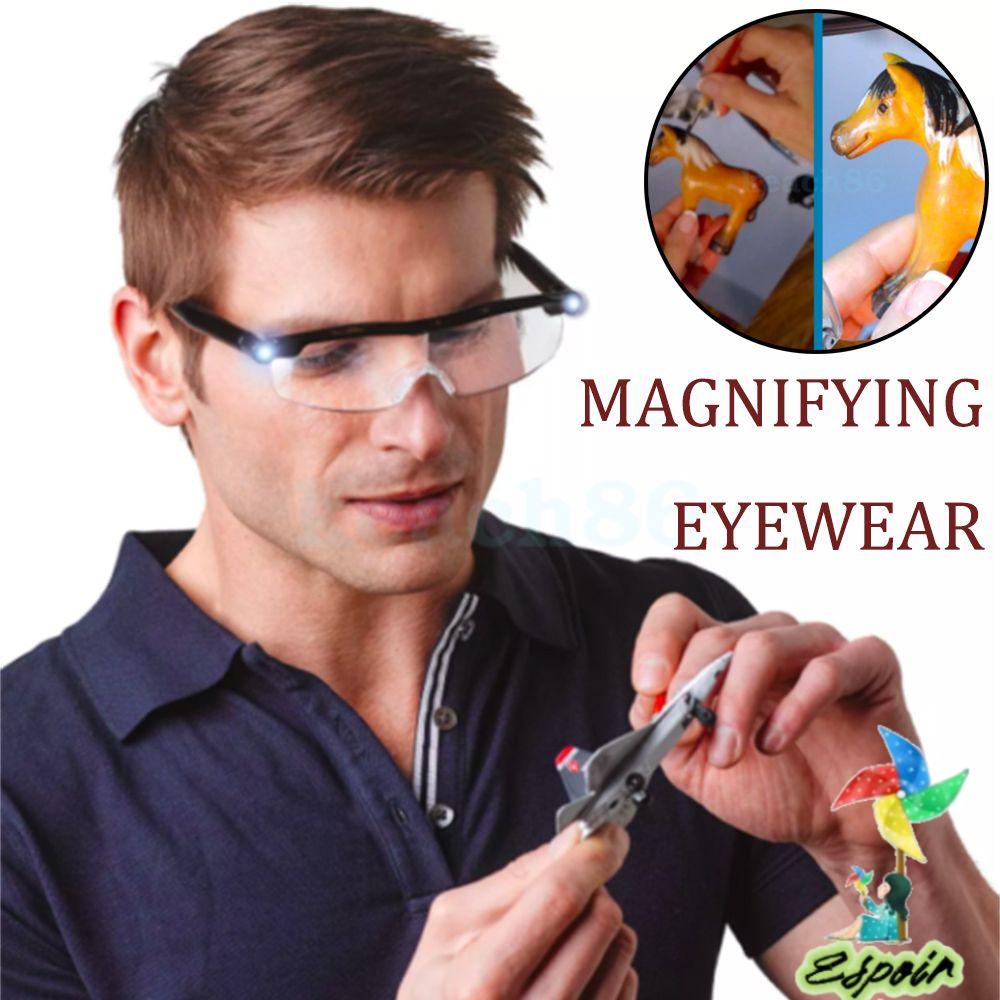 ESPO Kính Mát Có Đèn LED Hỗ Trợ Giảm Đau Mắt Cho Nam Và Nữ