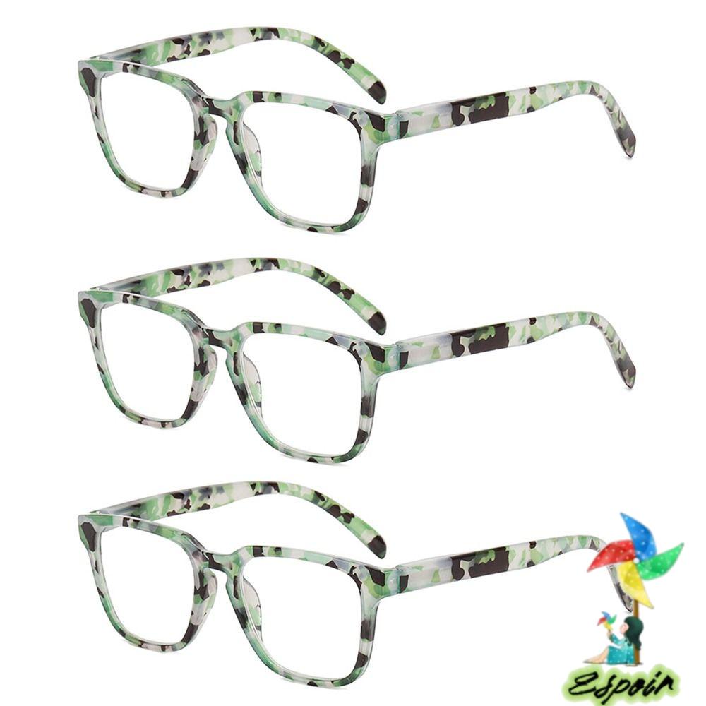 ESPO Kính Đọc Sách Gọng Siêu Nhẹ Phong Cách Cổ Điển Cho Nam Và Nữ