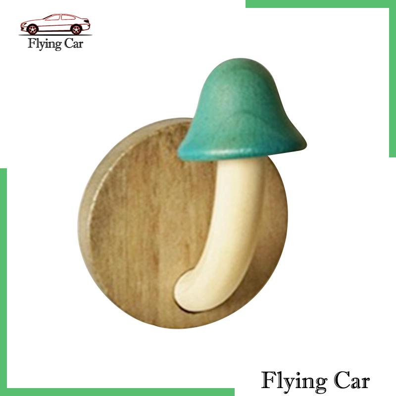 Móc Treo Áo Khoác / Mũ / Túi Xách Bằng Gỗ Kiểu Dáng Dễ Thương Tiện Dụng