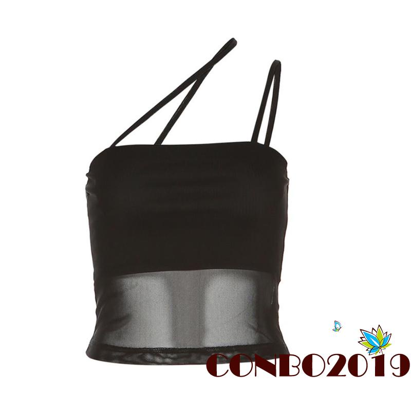 Áo Tank Top Hai Dây Màu Sắc Thời Trang Mùa Hè Quyến Rũ Cho Nữ