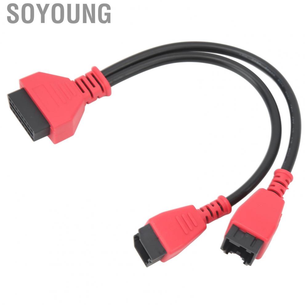 Soyoung OBD2 Cable Adapter Diagnostic Programming Connector High Flexibility Stable Transmission  Jamming Accuracy for Car