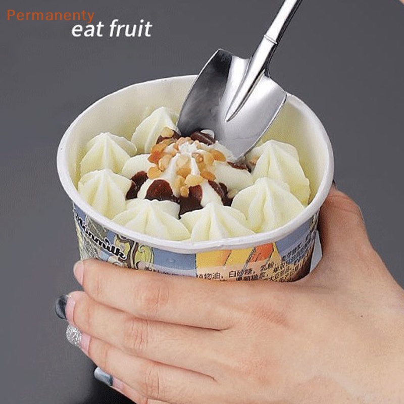 Bộ Muỗng Cà Phê Bằng Thép Không Gỉ Phong Cách Retro