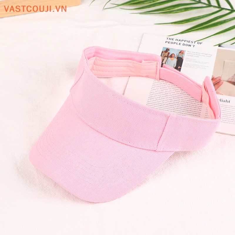 1 Mũ Lưỡi Trai Chống Nắng Chống Tia UV Màu Trơn Thiết Kế Thoáng Khí Tùy Chỉnh Thời Trang Mùa Hè Cho Nam Và Nữ