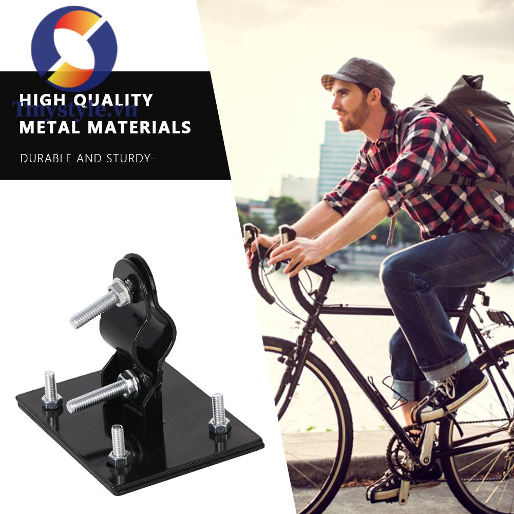 Giá Đỡ Kim Loại Cố Định Giỏ Xe Đạp Leo Núi Gấp Gọn Tiện Lợi