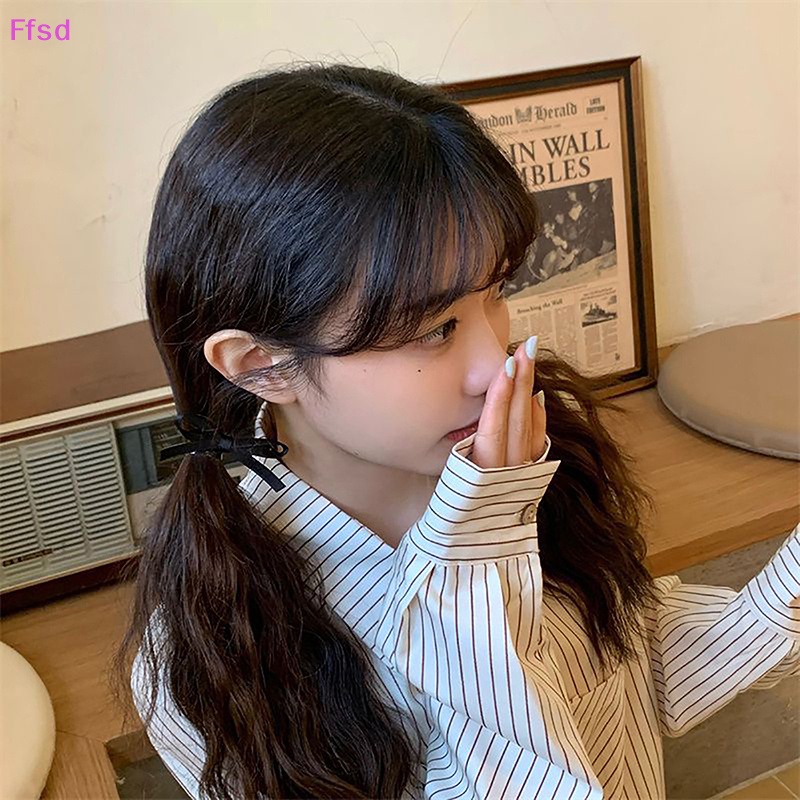 {Ffsd} Kẹp Tóc Đa Năng Kẹp Tóc Mái Nơ Viền Mềm Kiểu Công Chúa Nhật Hàn Ngọt Ngào Cho Bé Gái 2023 * Hàng Mới Bán Chạy