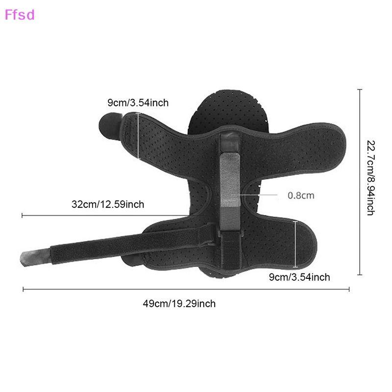 {Ffsd} Đai Nẹp Chỉnh Khớp Chân Vào Ban Đêm Hỗ Trợ Điều Chỉnh Đúng Tư Thế Chân