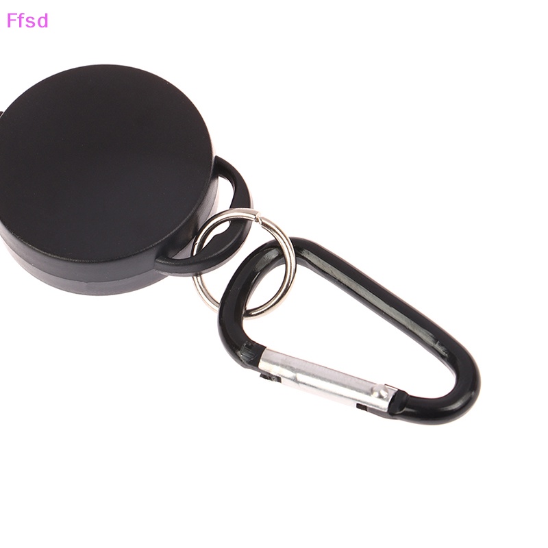 {Ffsd} Vòng Móc Chìa Khóa Có Thể Thu Vào Cho Thẻ Tên Bằng Kim Loại Kéo * Bán Chạy
