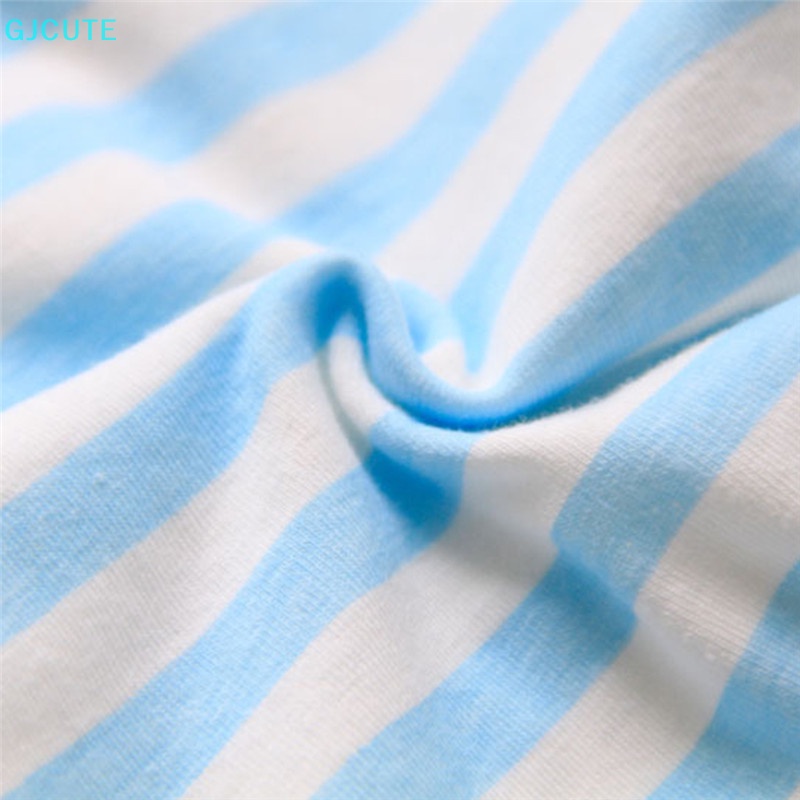 GJCUTE Quần Lót Cotton Kẻ Sọc Đính Nơ Dễ Thương Cho Nữ