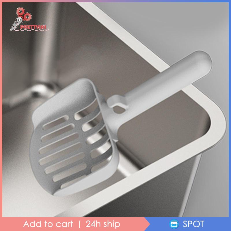 Hộp Thép Không Gỉ Kèm Xẻng Xúc Cát Cho Mèo