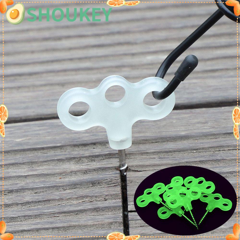 SHOUKEY Set 4 Móc Khóa Dây Phát Quang Chất Lượng Cao