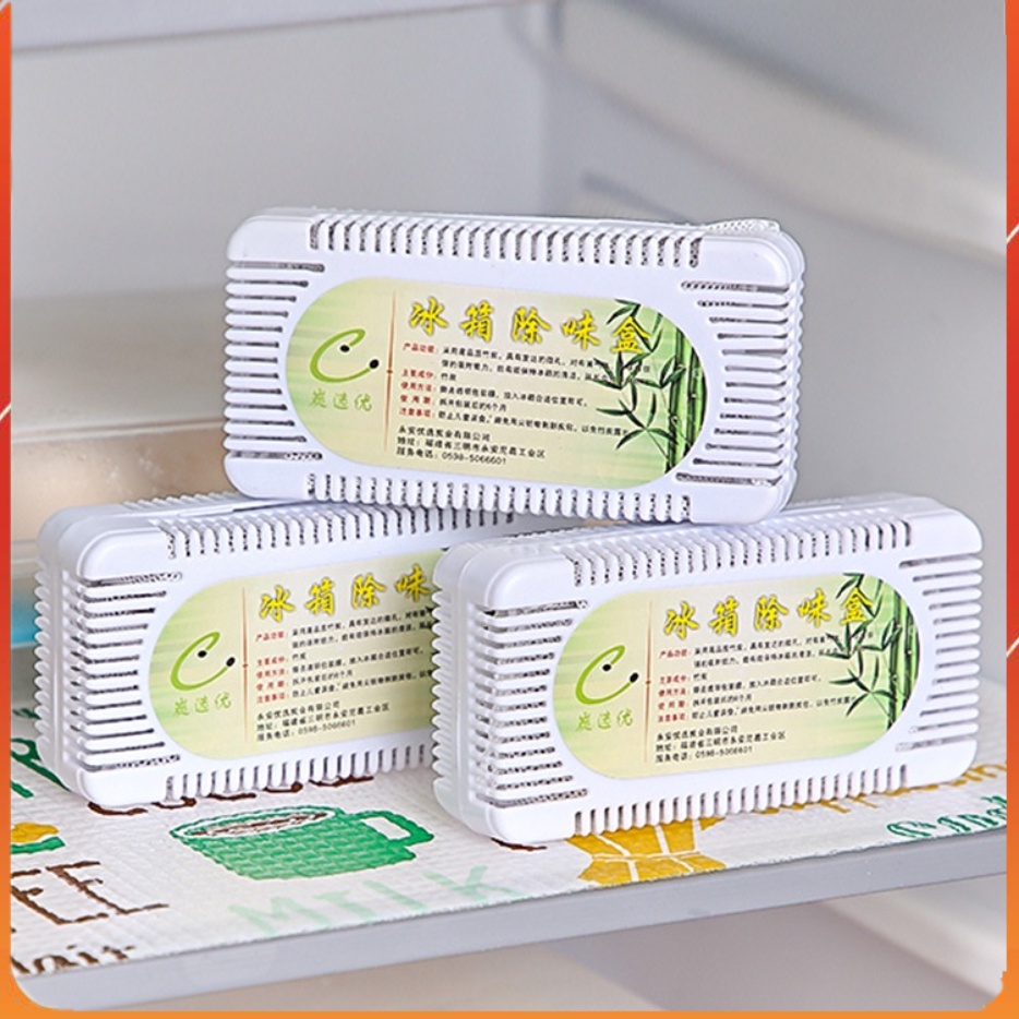 Hút mùi tủ lạnh than tre hoạt tính - khử mùi tủ lạnh, ô tô...kháng khuẩn, chống oxy hóa bằng than hoạt tính- SV5999