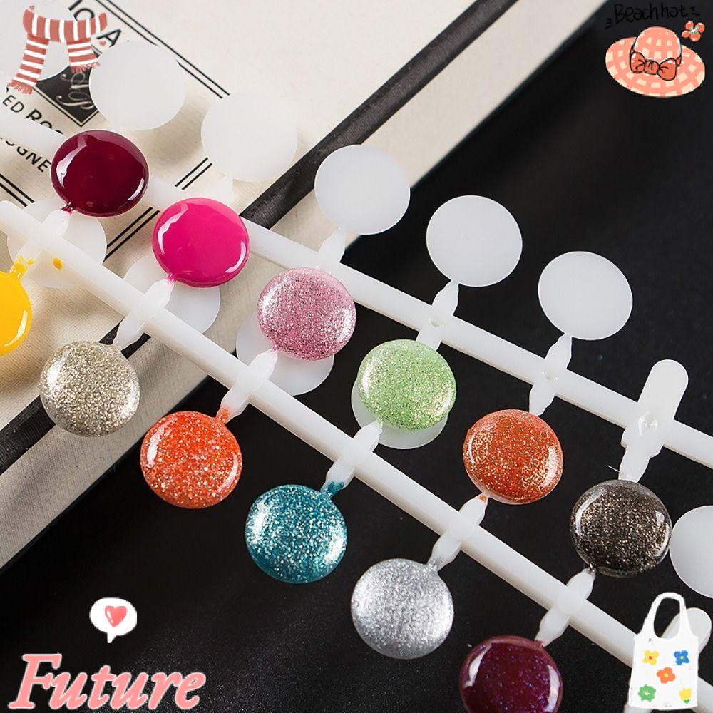 FUTURE Thẻ Màu Vẽ Móng Tay Nghệ Thuật Trong Suốt