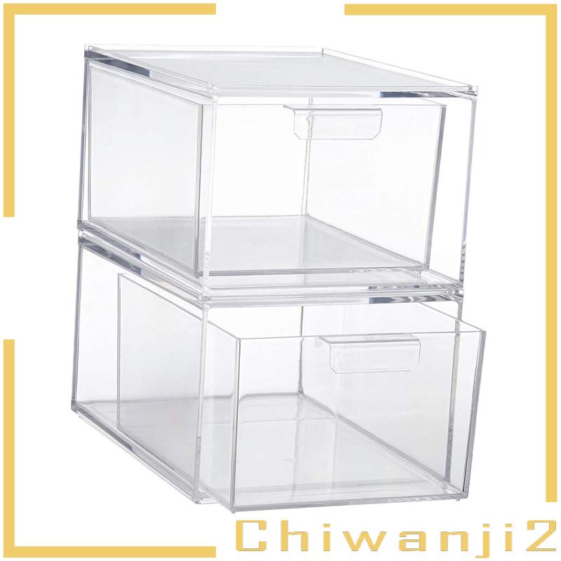 Set 2 Ngăn Kéo Đựng Lược / Trang Sức Tiện Dụng