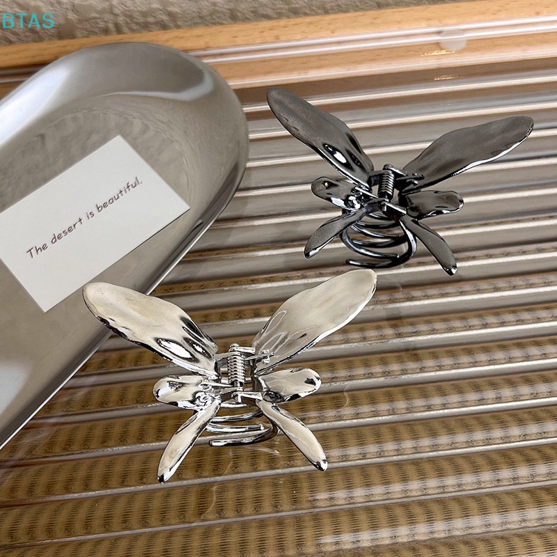 Kẹp Tóc Đuôi Ngựa Bằng Kim Loại Phong Cách Y2K Thời Trang Ngọt Ngào Cho Nữ