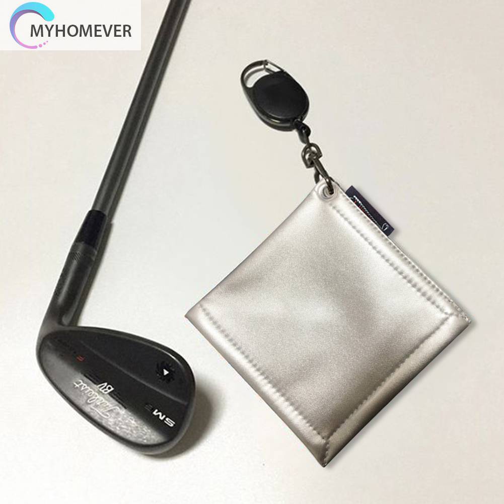 Khăn Lau Đầu Gậy Đánh Golf Bằng PU Nhanh Khô