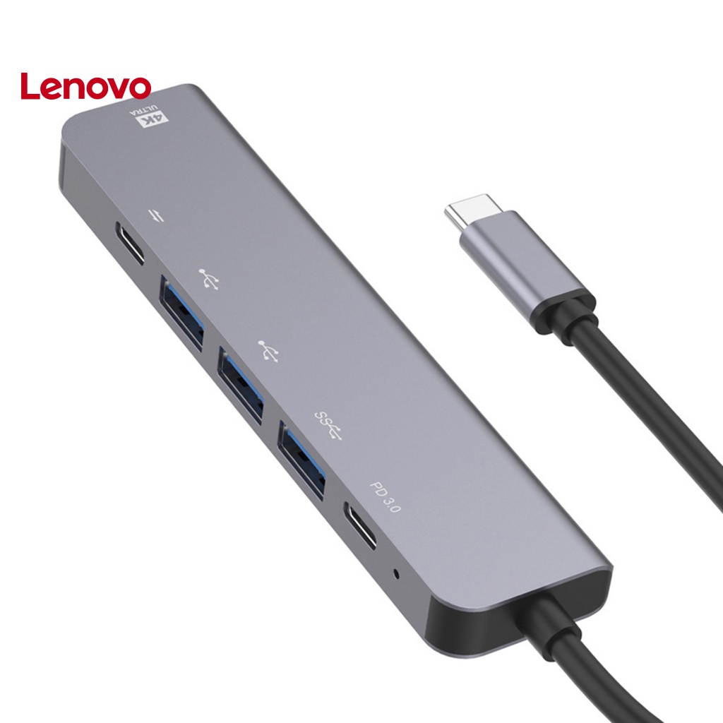 Trạm Sạc Nhanh 6 Trong 1 Type-C Sang HDMI-C 4K Với 3 Cổng USB 3.0 Cho Laptop
