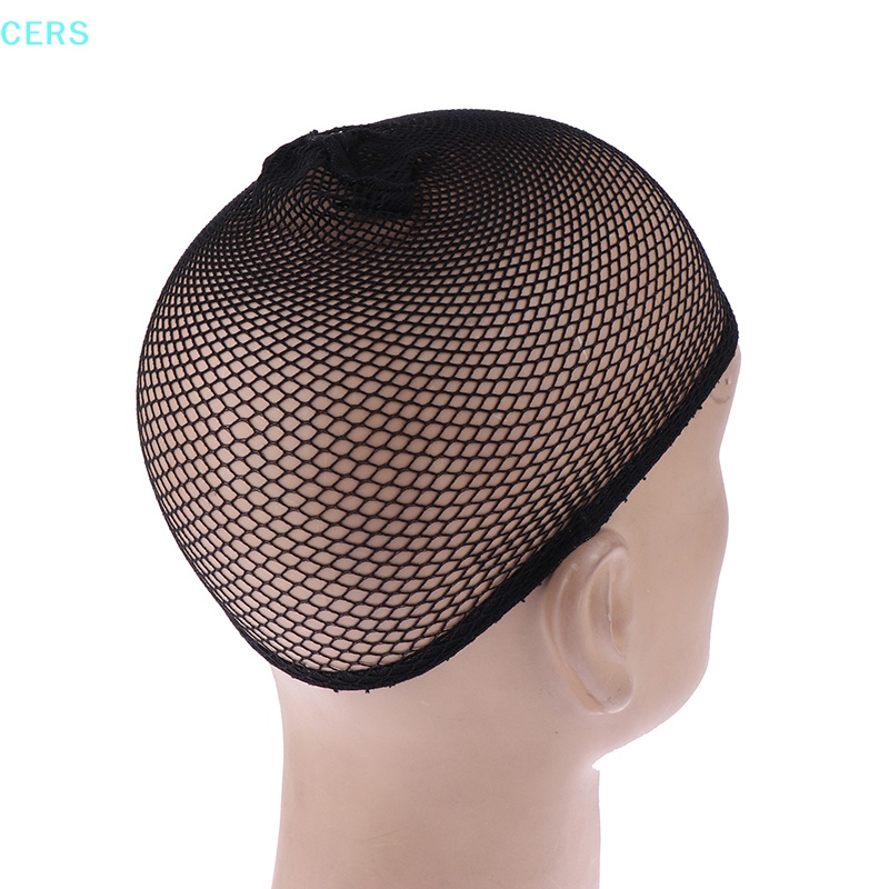 Mũ Lưới Trùm Tóc Giả Co Giãn Thoáng Khí Màu Đen