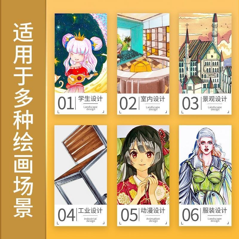 Bộ Bút Lông Màu Nước Hai Đầu Vẽ Tranh Sơn Dầu Giá Rẻ Chính Hãng Hudu Dành Cho Học Sinh