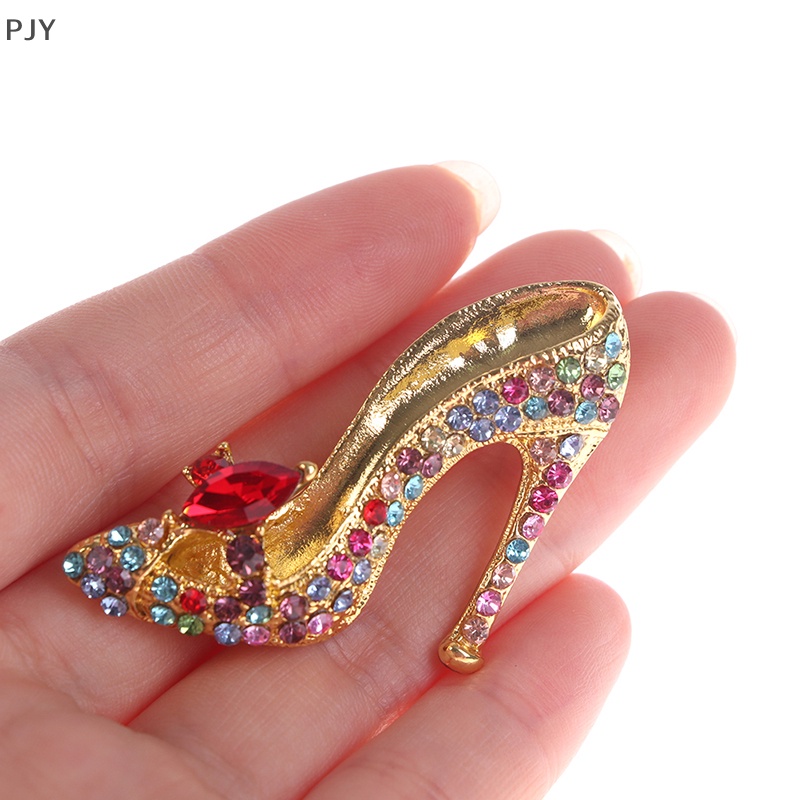 Trâm Cài Áo Hình Giày Cao Gót Thời Trang Sáng Tạo Cho Nữ PJ