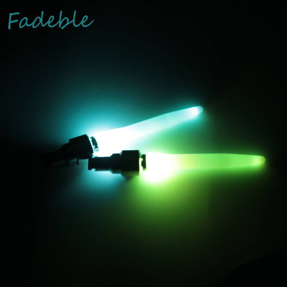 Bộ 2 Nắp Van Xe Đạp Có Đèn Nhiều Màu