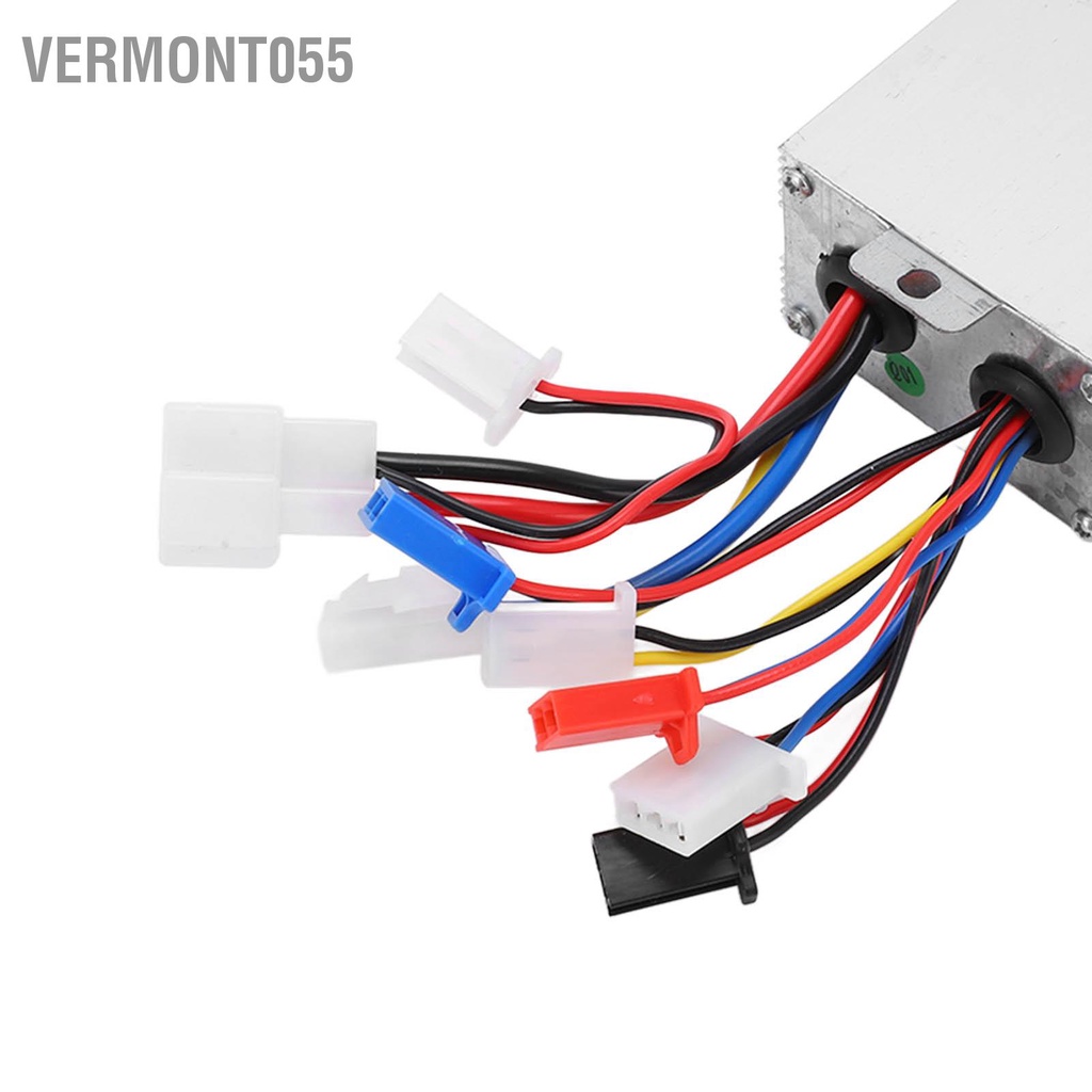Vermont055 Bộ điều khiển xe tay ga điện YK31 24V 350W động cơ kéo dây DC chải