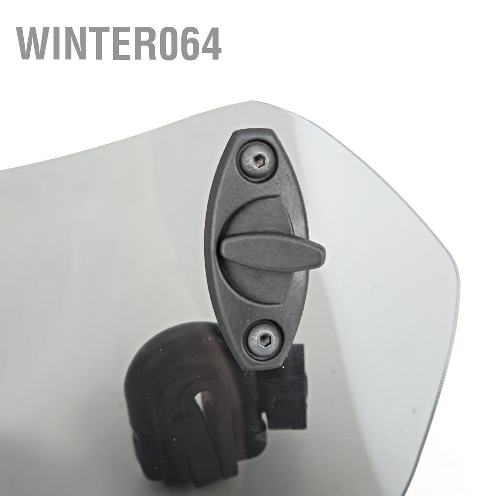 Winter064 Kẹp Có Thể Điều Chỉnh Trên Kính Chắn Gió Phụ Kiện Cho Xe Máy Tawny