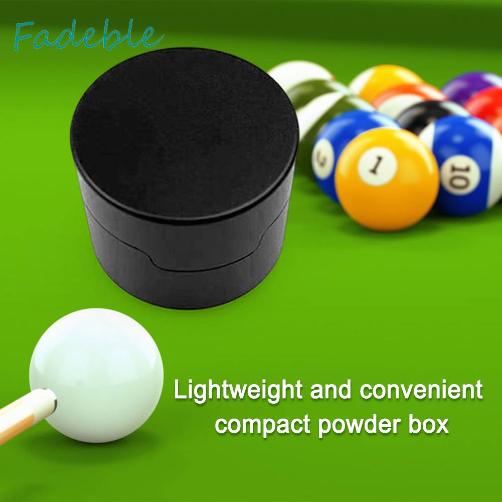 Hộp Phấn Đánh Bida Mini Bằng Nhôm Gọn Nhẹ