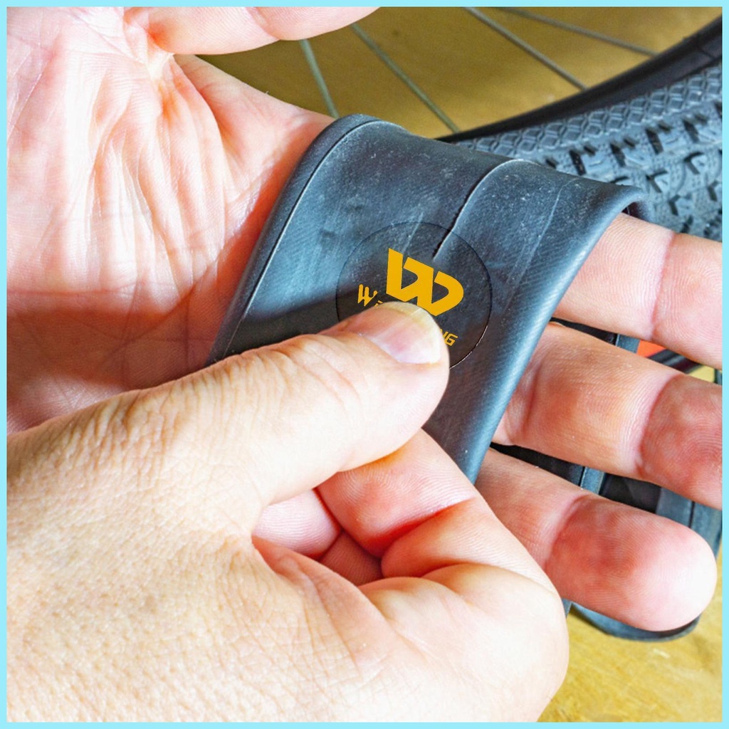 Bộ Vá Lốp Xe Đạp Không Keo Kèm Vỏ Sò Di Động Tiện Dụng