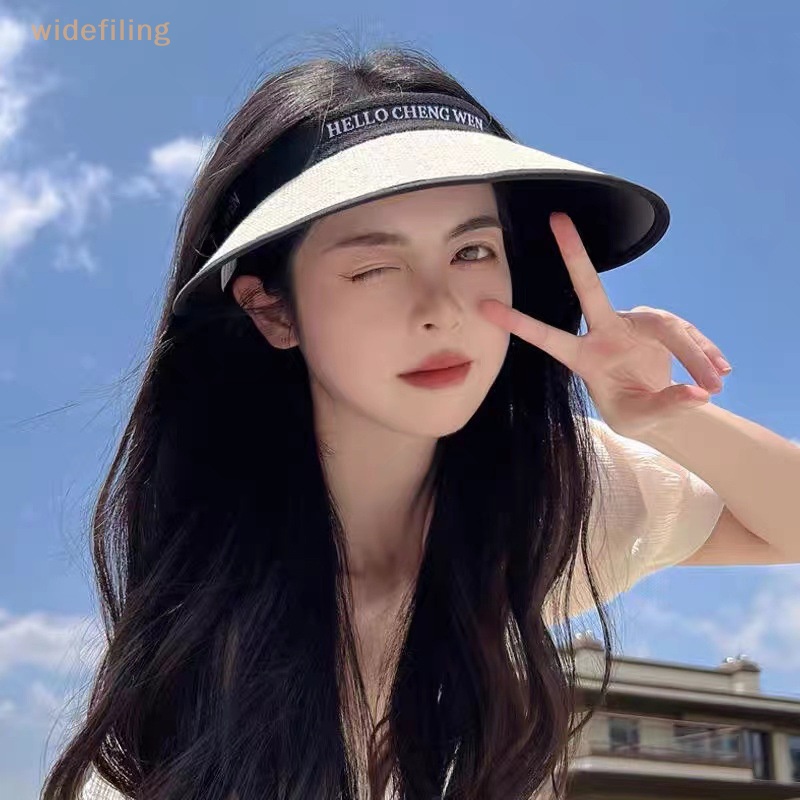 1 Nón Cối Rộng Vành Che Nắng Chống Tia UV Thời Trang Đi Biển Mùa Hè Cho Nữ